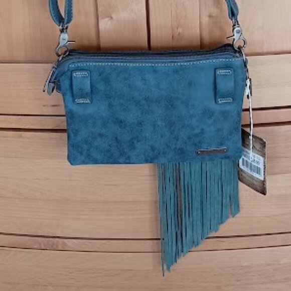 BRAND NEW Montana West Crossbody Fringe Studded - Picture 4 of 14